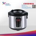 Ricco 12 in 1 Multi function digital rice cooker 5L 3