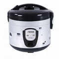 Deluxe 1.8L jar rice cooker with flower 4