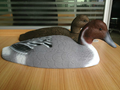 Duck shell decoy for hunter hunting with good results 4