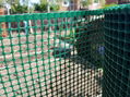 plastic square garden fence netting