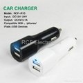 Universal Dual USB Car Charger 5V 3.1A Output for Iphone Ipad
