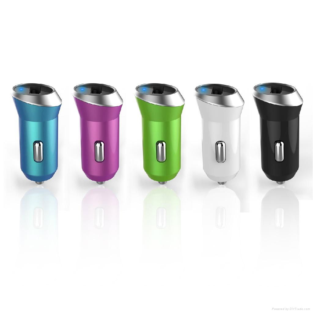 2014 New Car charger 5V 2A Output with Single USB for Ipad 4