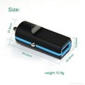 2014 New Design 1A USB Car Charger for Iphone5 3