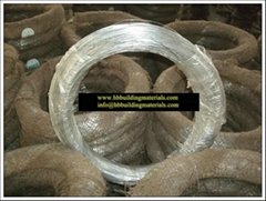 ELEC. GALV. IRON BINDING WIRE SOFT QUALITY ONLY AND BRIGHT FINISH