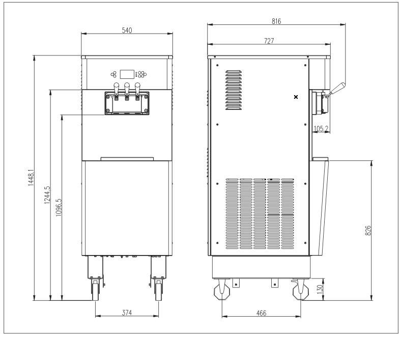 ice cream machine frozen yogurt machine 5