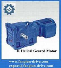 K Helical Geared Motor