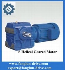 S Helical Geared Motor