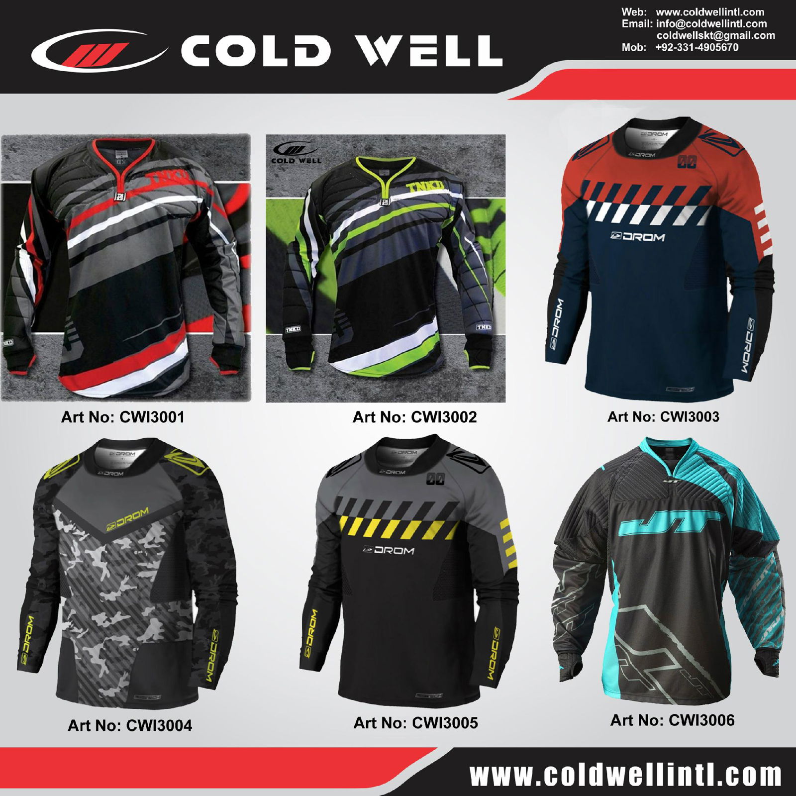 Paintball-Jerseys