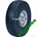 4.10/3.50-4 3.50-6"  Hand truck flat free tire Polyurethane foam tire