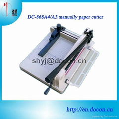 DC-858A3/A4 manually paper cutting machine paper guillotine