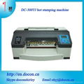 digital foil printer DC-300TJ digital hot foil stamping machine A3 size 