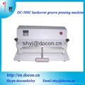 hardcover maker DC-500C hardcover groove