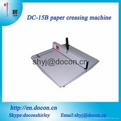 DC-15B manually paper creasing machine  460mm paper creaser
