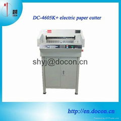 DC-4605K+ electric paper cutter 460mm cutting machine,paper guillotine