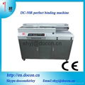 DC-50ET A4 size automatic perfect  binding machine, perfect binder,binding   3