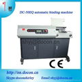 DC-50ET A4 size automatic perfect  binding machine, perfect binder,binding   4