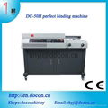 DC-50ET A4 size automatic perfect  binding machine, perfect binder,binding   5