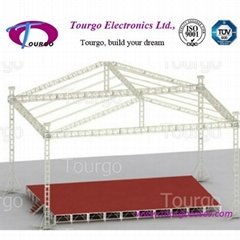 Outdoor Events Aluminum Stage Truss with Roof System