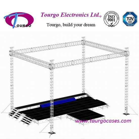 Outdoor Events Aluminum Stage Truss with Roof System 4