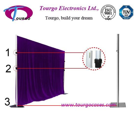 Tourgo Velvet Stage Drape 5