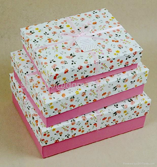 Garment Paper Gift Box Customized Design  3