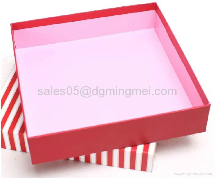Garment Paper Gift Box Customized Design  4