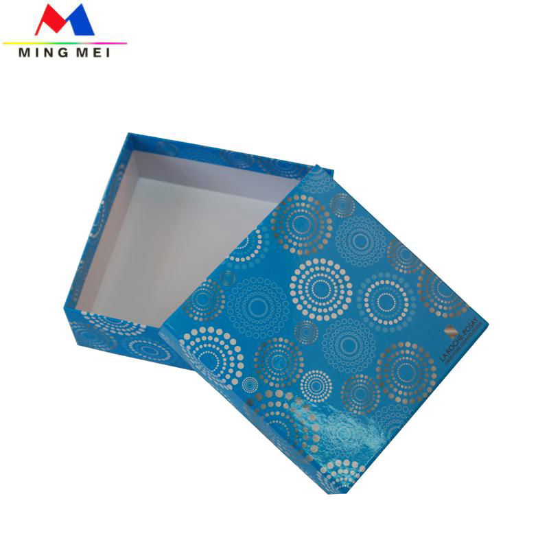  Customized Paper Gift Box with Lid for cosmetic set package 4