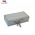 White Paper Carboard Gift Package Box with paper tray