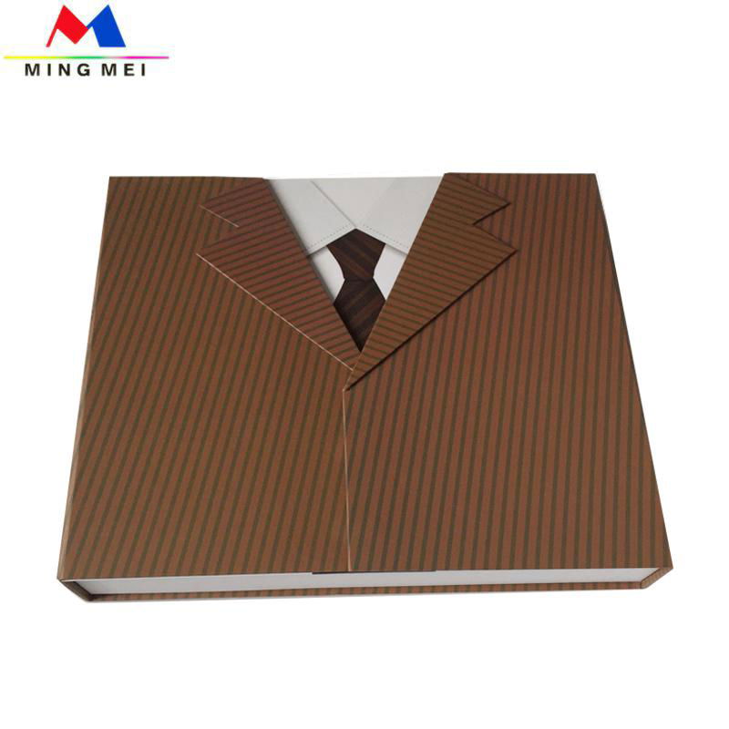 Luxury paper gift package box for Clothing set package 