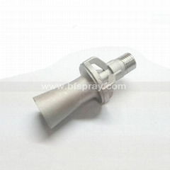 Mixing eductor venturi nozzle