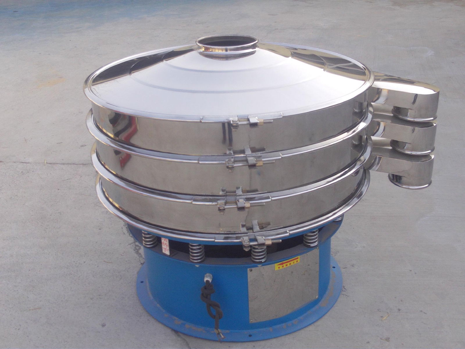Stainless steel vibro milk powder sieving machine 3