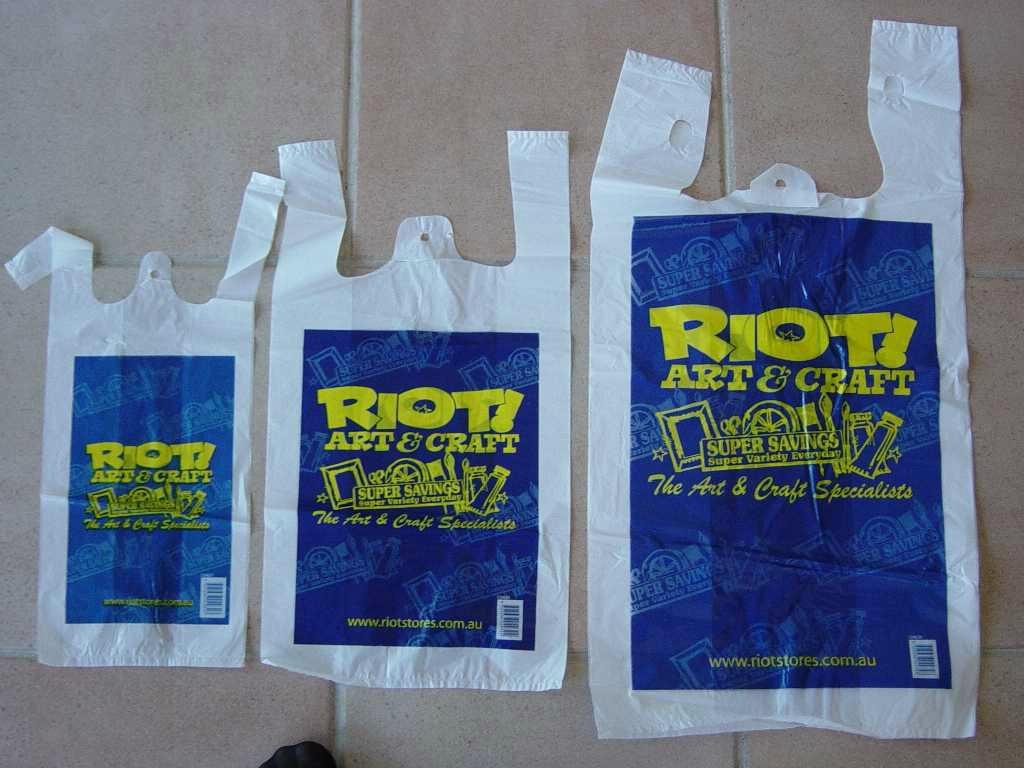 HDPE plastic bag  T-shirt bag  garbage bag  Shopping bag 5
