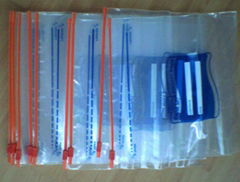 LDPE zipperlock bag  reclosable bag  plastic bag