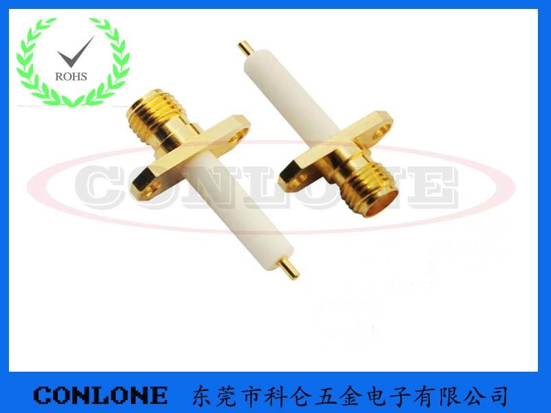 SMA-KE射頻同軸連接器 SMA母頭天線接頭 4