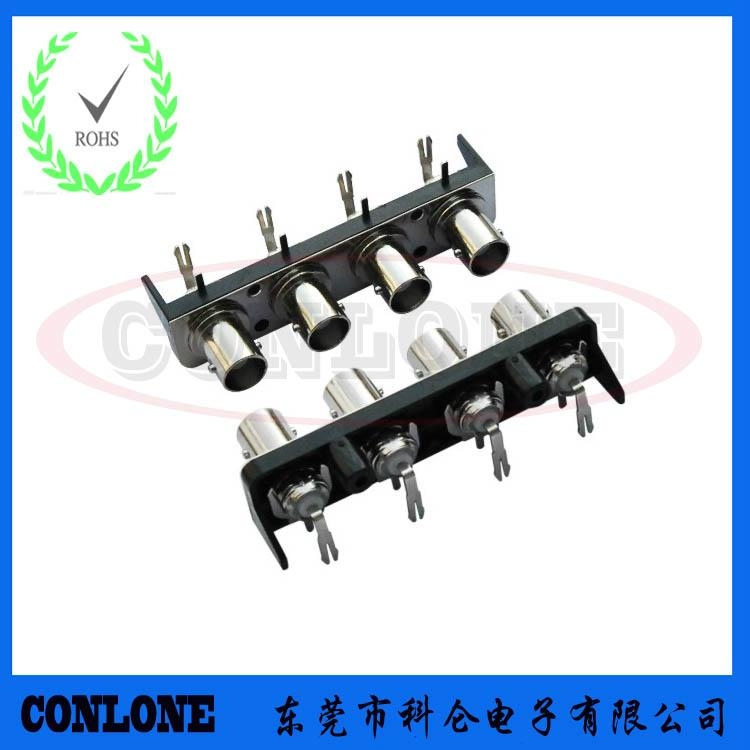 BNC单排4路带开关视频连接器 3