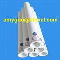 Polyester roller sleeve for aluminium extrusion handling system