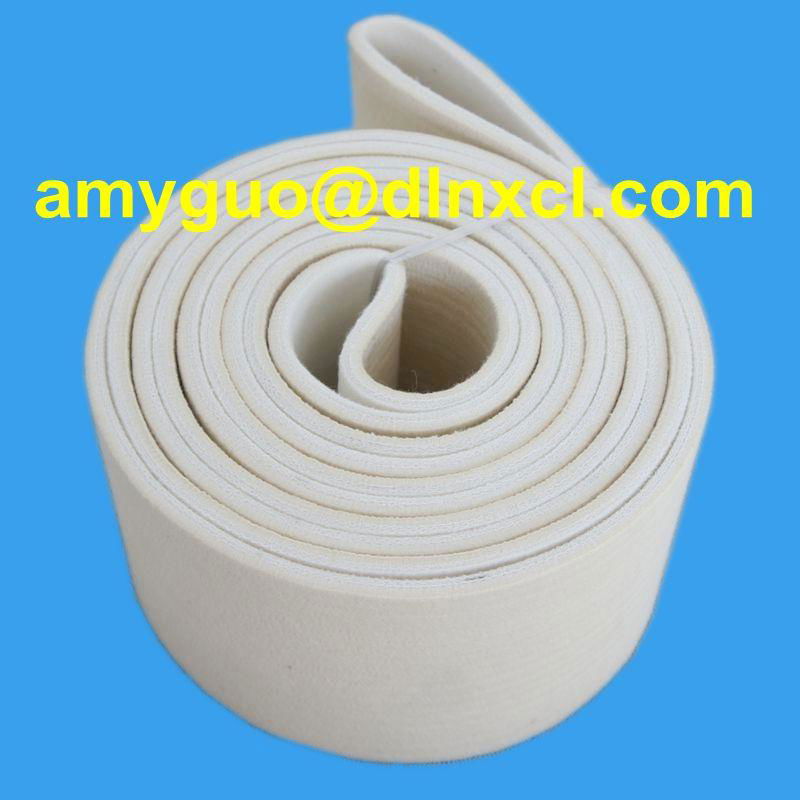 Polyester endless belt for aluminium extrusion handling system 2