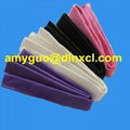 Polyester spacer sleeve for aging oven