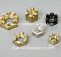 Hex slotted nut 1