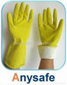 Latex Household Gloves 1