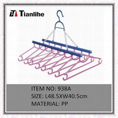 PVC plastic dryer hangers