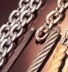 We sell Wire ropes; Chain; Hooks & Links; Accessories