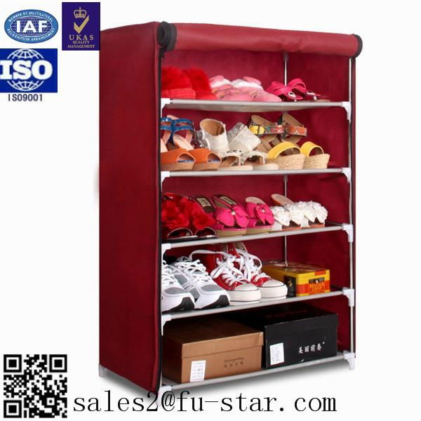  Organizer Storage Pair Tower Space Free Standing Tier Jordan Shoes Rack 4