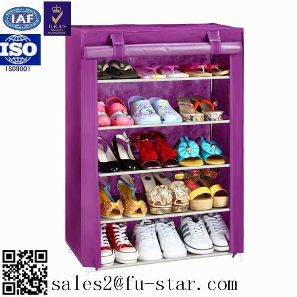  Organizer Storage Pair Tower Space Free Standing Tier Jordan Shoes Rack 5