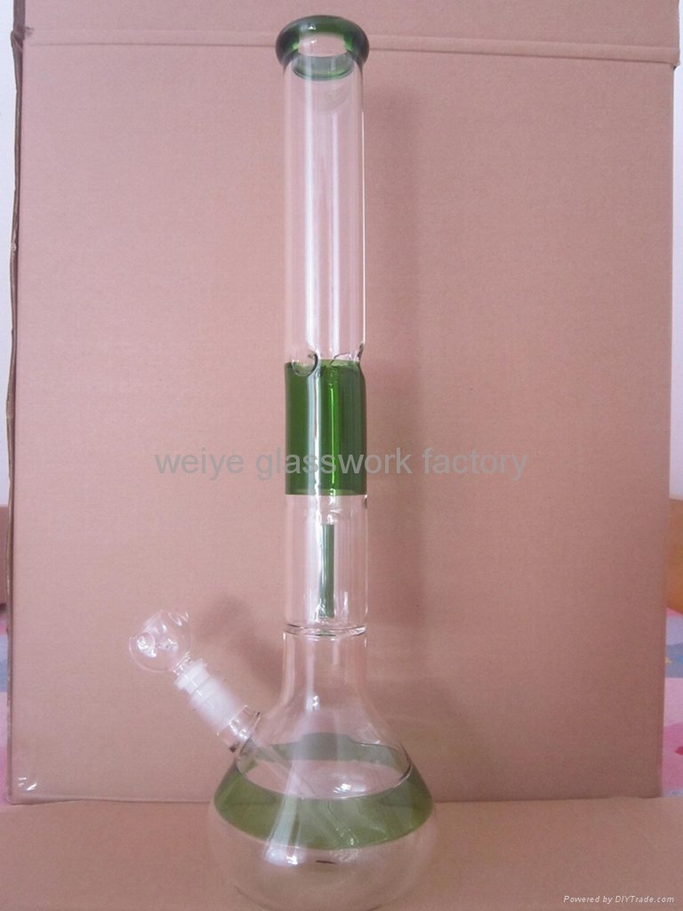 glass bong beeutiful filte water pipe smoking hookah 2