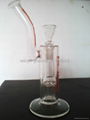 glass bubbler water pipe smoking bong hookah 2