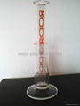 glass bubbler water pipe smoking bong hookah 4