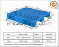 single side plastic pallet 1