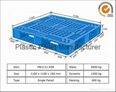 100% Virgin HDPE Plastic Pallet