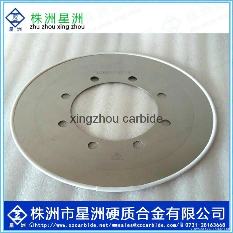 tungsten carbide circular saw blade, slitter knife 3